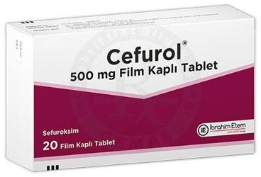 CEFUROL 500 MG FILM KAPLI TABLET