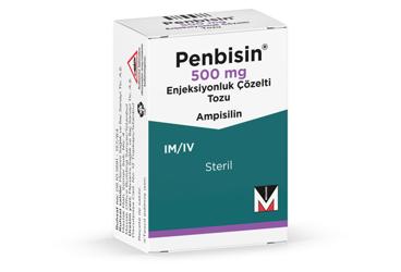 PENBISIN 500 MG ENJEKSIYONLUK COZELI TOZU (1 FLAKON)