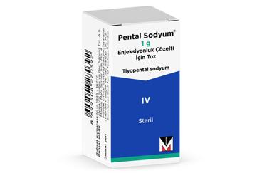 PENTAL SODYUM 1 G ENJEKSIYONLUK COZELTI ICIN TOZ (1 FLAKON)