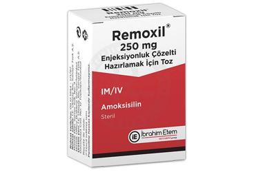 REMOXIL 250 MG ENJEKSIYONLUK COZELTI HAZIRLAMAK ICIN TOZ (1 FLAKON)