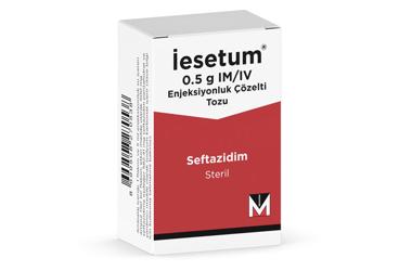 IESETUM 0,5 G IM/IV ENJEKSIYONLUK COZELTI TOZU (1 FLAKON)