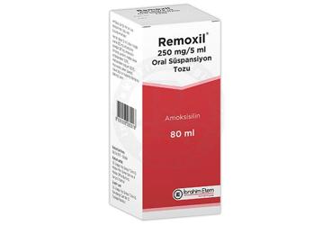 REMOXIL 250 MG/ 5ML ORAL SUSPANSIYON TOZU (80 ML)