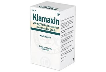 KLAMAXIN 250 MG/5 ML ORAL SUSPANSIYON GRANULU (100 ML)