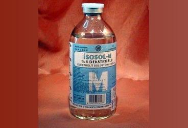 ISOSOL-M  % 5 DEKSTROZLU ELEKTROLIT  SOLUSYONU   500 ML(SETLI)