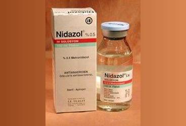 NIDAZOL IV %05 500 MG 100 ML SOLUSYON (SETSIZ)