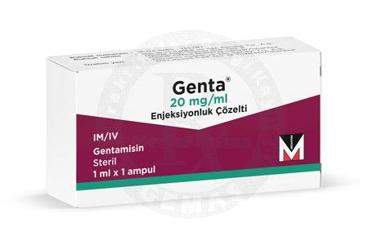 GENTA 20 MG/ML ENJEKSIYONLUK COZELTI