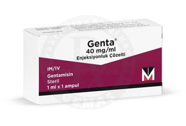 GENTA 40 MG/ML ENJEKSIYONLUK COZELTI