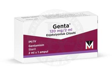 GENTA 120 MG/2 ML ENJEKSIYONLUK COZELTI
