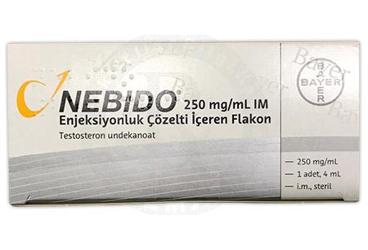 NEBIDO 250 MG/ML IM ENJEKSIYONLUK COZELTI ICEREN FLAKON (4 ML X 1 FLAKON)