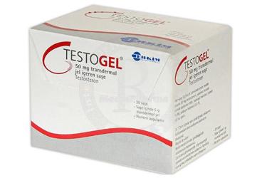 TESTOGEL 50 MG TRANSDERMAL JEL ICEREN SASE