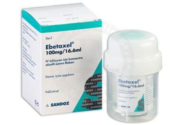EBETAXEL EBEWE 100MG/16,6ML ENJEKTABL