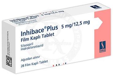 INHIBACE PLUS 5 MG / 12,5 MG 28 TABLET