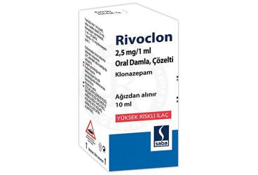 RIVOCLON 2.5 MG/1 ML ORAL DAMLA, COZELTI (10 ML)