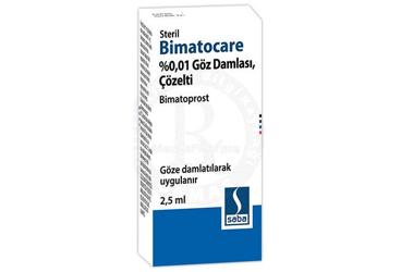 BIMATOCARE % 0.01 GOZ DAMLASI, COZELTI (2,5 ML)