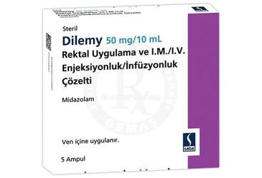 DILEMY 50 MG/10 ML IM/IV ENJEKSIYONLUK/INFUZYONLUK COZELTI (5 AMPUL)