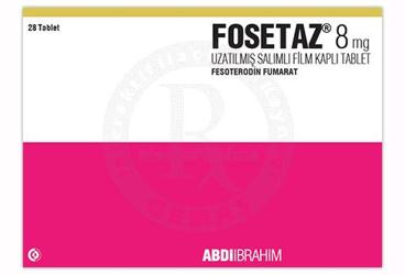 FOSETAZ 8 MG UZATILMIS SALIMLI FILM KAPLI TABLET (28 TABLET)