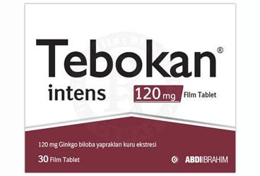 TEBOKAN INTENS 120 MG 30 TABLET