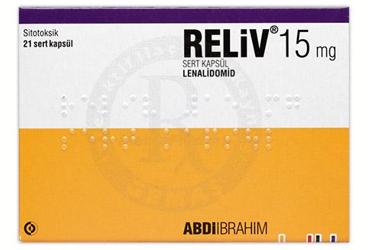 RELIV 15 MG SERT KAPSUL (21 ADET)