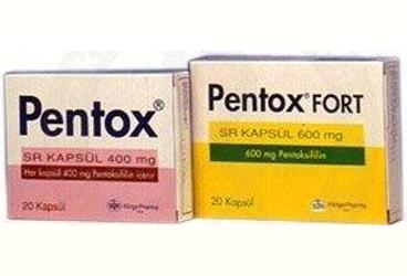 PENTOX FORT SR 600 MG 20 KAPSUL