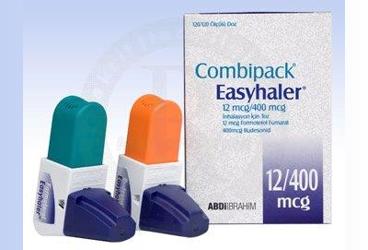 COMBIPACK EASYHALER 12 /400 MCG INHALASYON TOZU