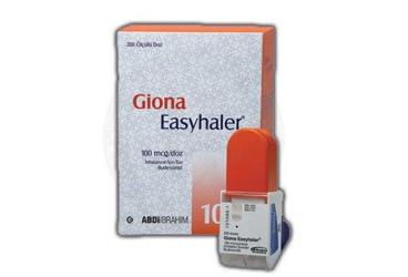 GIONA EASYHALER 100 MCG 200 DOZ INHALASYON TOZU