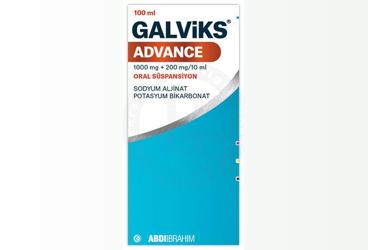 GALVIKS ADVANCE 1000 MG + 200 MG/10 ML ORAL SUSPANSIYON (100 ML)