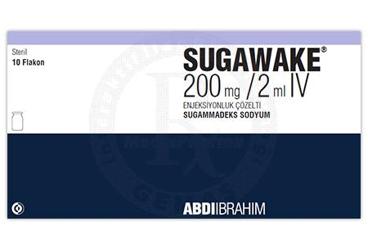 SUGAWAKE 200 MG/2 ML IV ENJEKSIYONLUK COZELTI (10 FLAKON)