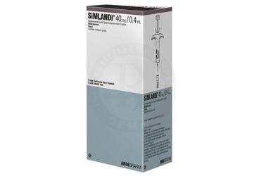 SIMLANDI 40 MG/0.4 ML ENJEKSIYONLUK COZELTI ICEREN KULLANIMA HAZIR ENJEKTOR (2 ENJEKTOR)