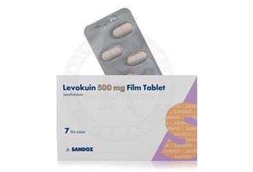 LEVOKUIN 500 MG 7 FILM TABLET