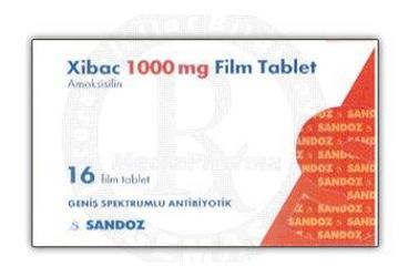 XIBAC 1000 MG 16 FILM TABLET
