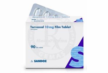 TORVAXAL 10 MG 90 FILM TABLET