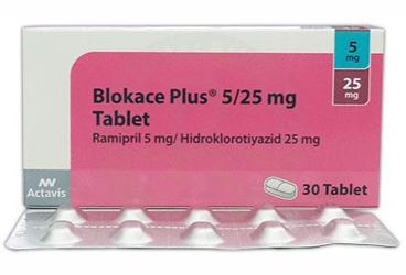 BLOKACE PLUS 5MG/25MG 30 TABLET