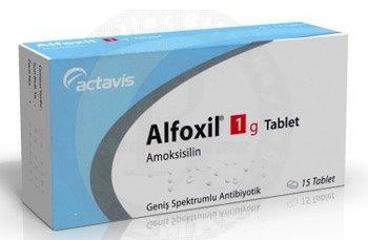 ALFOXIL 1 GR 15 TABLET