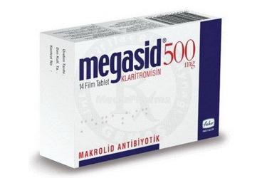 MEGASID 500 MG 14 FILM TABLET