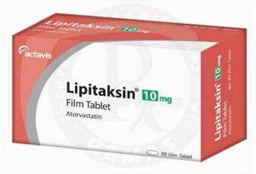 LIPITAKSIN 10 MG 90 FILM TABLET