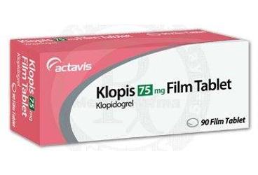 KLOPIS 75 MG 90 FILM TABLET