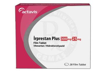 IRPRESTAN PLUS 300 MG/25 MG 28 FILM TABLET