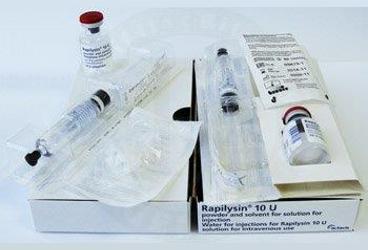 RAPILYSIN 10 U IV ENJ. ICIN STERIL LIYOFILIZE TOZ ICEREN FLAKON