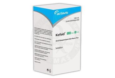 KEFSID 125 MG 100 ML SUSPANSIYON
