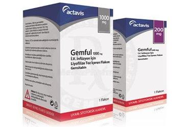 GEMFUL 200 MG/5 ML INF.SOL. ICIN LIYOFILIZE TOZ ICEREN FLAKON