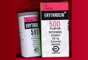 ERYTHROCIN 500 MG 16 TABLET