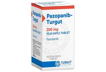 PAZOPANIB-TURGUT 200 MG FILM KAPLI TABLET (30 TABLET)