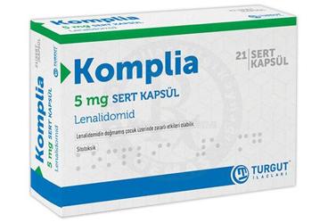 KOMPLIA 5 MG SERT KAPSUL (21 ADET)