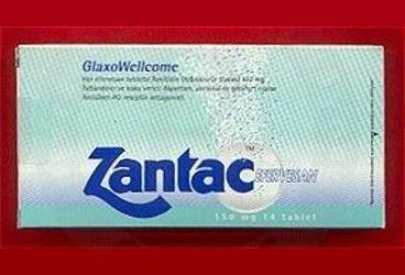 ZANTAC 150 MG 14 EFF. TABLET
