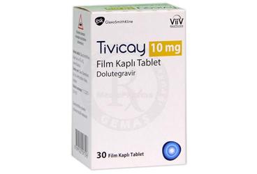 TIVICAY 10 MG 30 FILM KAPLI TABLET