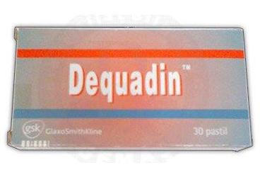 DEQUADIN 30 PASTIL