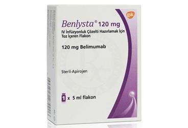 BENLYSTA 120 MG IV INFUZYONLUK COZELTI HAZIRLAMAK ICIN TOZ ICEREN 1 FLAKON