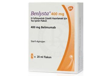BENLYSTA 400 MG IV INFUZYONLUK COZETI HAZIRLAMAK ICIN TOZ ICEREN 1 FLAKON