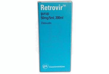 RETROVIR 50 MG/5 ML 200 ML SURUP