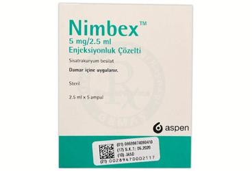NIMBEX   5 MG/ 2,5 ML 5 AMPUL